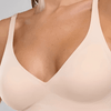 Seamless Deep V Wireless Bra | Sculpted Lift & Invisible Fit - WearU