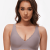 Scallop Seamless Wireless Bra | Gentle Lift All-Day Comfort - WearU
