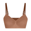 Ruched Breathable Wireless Bralette | Seamless Fit & Everyday Support - WearU