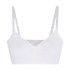 Ruched Breathable Wireless Bralette | Seamless Fit & Everyday Support - WearU