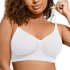 Ruched Breathable Wireless Bralette | Seamless Fit & Everyday Support - WearU