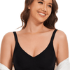 Seamless V-Neck Wireless Bra | Light Lift & Everyday Comfort