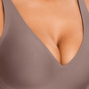 Seamless Deep V Wireless Bra | Sculpted Lift & Invisible Fit - WearU