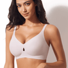 Seamless Comfort Wireless Bra | U-Back Design, Sculpted Support