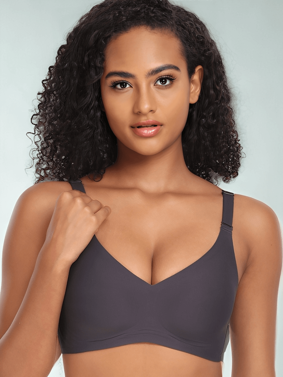 Seamless Wireless Support Bra | Full Coverage Comfort - WearU