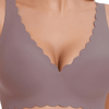 Scallop Seamless Wireless Bra | Gentle Lift All-Day Comfort - WearU