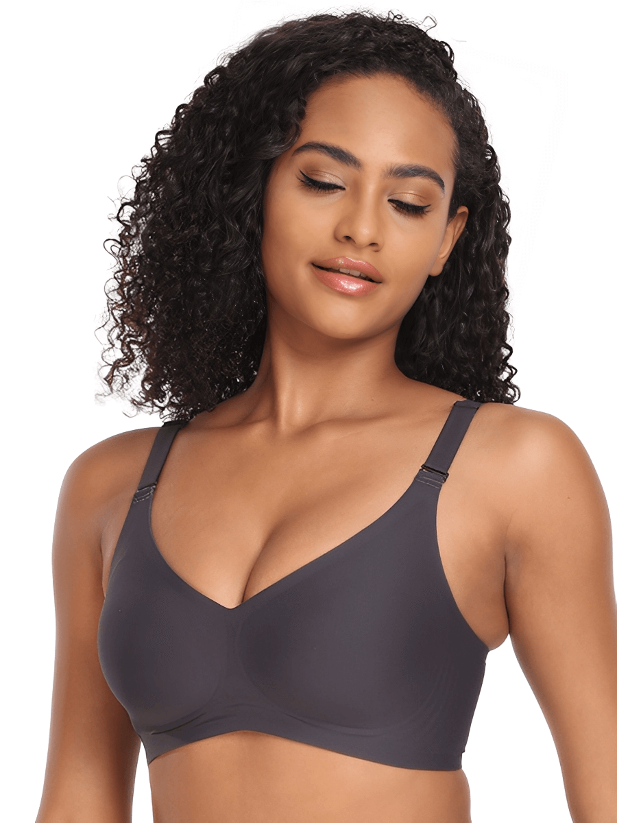 Seamless Wireless Support Bra | Full Coverage Comfort - WearU