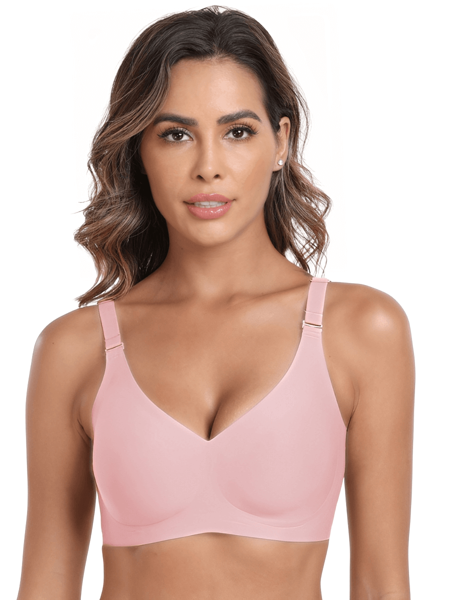 Seamless Wireless Support Bra | Full Coverage Comfort - WearU