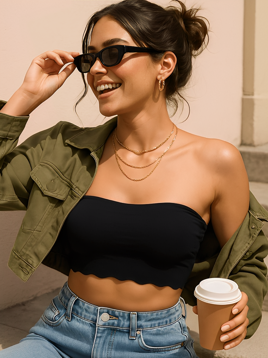 Convertible Strapless Wireless Bra | Ultimate Comfort & Support - WearU